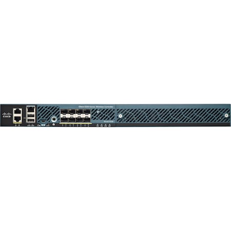 Cisco Cisco Aironet 5508 Wireless Controller - 8 x SFP (mini-GBIC), 1 x Expansion Slot AIR-CT5508-50-K9